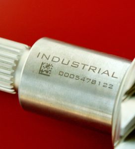 Industrial laser marking sample