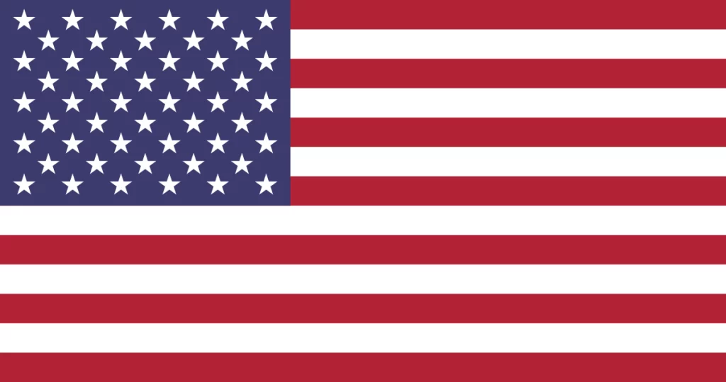 United States of America flag representing the location of RMI Laser headquarters